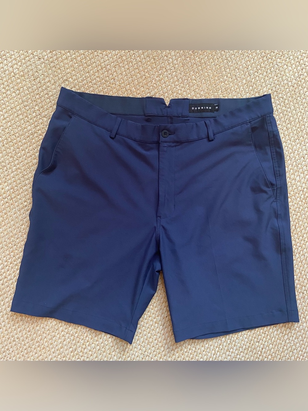Dunning Golf Navy Shorts Size 38